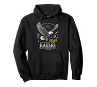 Isaiah 40:31 Christian Faith Inspirational Eagle Scripture Pullover Hoodie