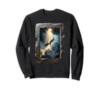 Isaiah 40:31 Eagle They Will Soar on Wings Like Eagles Sweatshirt