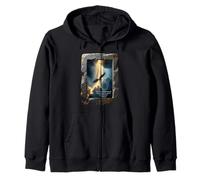 Isaiah 40:31 Eagle They Will Soar on Wings Like Eagles Zip Hoodie