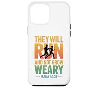 Isaiah 40:31 - They will run & not grow weary Case for iPhone 12 Pro Max