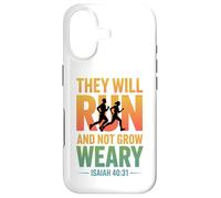 Isaiah 40:31 - They will run & not grow weary Case for iPhone 17