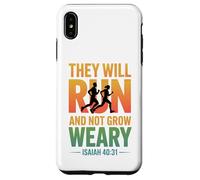 Isaiah 40:31 - They will run & not grow weary Case for iPhone XS Max
