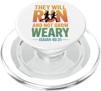 Isaiah 40:31 - They will run & not grow weary PopSockets PopGrip for MagSafe