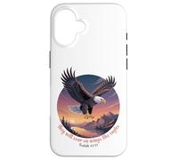 Isaiah 40:31 - They will soar on wings like eagles Case for iPhone 16