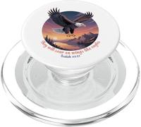 Isaiah 40:31 - They will soar on wings like eagles PopSockets PopGrip for MagSafe