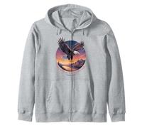 Isaiah 40:31 - They will soar on wings like eagles Zip Hoodie