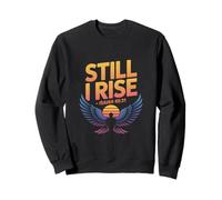 Isaiah 4031 Still I Rise Wings Sunset Faith Scripture Sweatshirt
