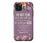 Isaiah 41:10 Fear Not Christian Bible Verse Scripture Quote Case for iPhone 11 Pro Max
