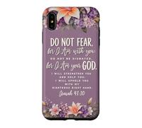 Isaiah 41:10 Fear Not Christian Bible Verse Scripture Quote Case for iPhone XS Max
