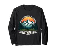 Isaiah 42:16 God Miracle Worker Promise Keeper Waymaker Long Sleeve T-Shirt