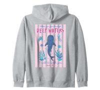 Isaiah 43:2 Deep Waters Whale Shark Scripture Zip Hoodie