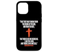 Isaiah 45:6 Bible Verses Scripture Case for iPhone 12/12 Pro