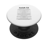 Isaiah 53 in the KJV (black text) PopSockets Adhesive PopGrip