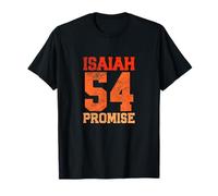 Isaiah 54 Promise Bible Chapter Jersey Design T-Shirt