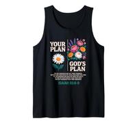Isaiah 55 8 9 Bible Verse God Plan Christ Religious Floral Tank Top