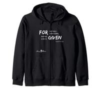 Isaiah 9:6 unto us a child is born unto us a son... FORGIVEN Zip Hoodie