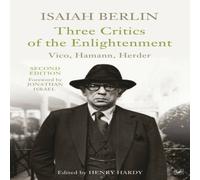 Isaiah Berlin Three Critics of the Enlightenment Paperback Book Isaiah Berlin Multicolor