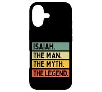 Isaiah The Man The Myth The Legend Funny Personalized Quote Case for iPhone 17