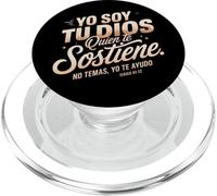 Isaías 41:13 Spanish Bible verse - “Yo Soy Tu Dios No Temas” PopSockets PopGrip for MagSafe