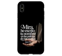 Isaías 49:16 | Spanish Bible Verse Case for iPhone XS Max