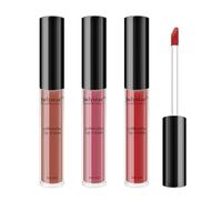ISAKEN 2 Pieces Lip Gloss Liquid Lipstick Long Lasting Non-Stick Liquid Lipstick Plumping Lip Gloss, Long Lasting Formula That Does Not Dry, Smudge Resistant, No Transfer