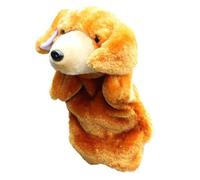 ISAKEN Animal Hand Puppets: Squirrel, Wolf, Owl, Turtle, Monkey, Dragon, Lion, Elephant - Plush, PP Cotton, 100g, Unisex, Ages 3+