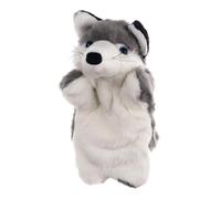 ISAKEN Animal Hand Puppets: Squirrel, Wolf, Owl, Turtle, Monkey, Dragon, Lion, Elephant - Plush, PP Cotton, 100g, Unisex, Ages 3+