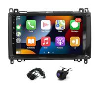 ISAKEN Car Stereo 9 Inch Android 15 forB-enz B200 2004-2012 GPS Navi Head Unit Fit for Carplay Android Auto WiFi Bluetooth FM/RDS DAB+ Car Player SWC Split Screen 4GB+64GB