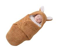 ISAKEN Children's Winter Sleeping Bag, Hooded Roll-up Sleeping Bag Plush Roll-up Blankets, Swaddle Fleece Blanket Sleeping Bag Sleeping Bag for Babies and Girls