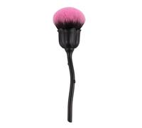 ISAKEN Dust Brush for Nails, Rose Nail Brush for Nail Art, Nail Art Dust Brush for Manicure Rose Head Brush, Multifunctional Make Up Brush for Liquid Make-Up, Powder Foundation