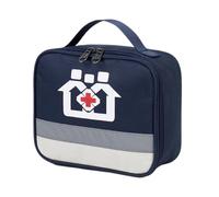 ISAKEN Empty First Aid Kit Empty First Aid Bag Large Travel Medicine Bag Mini Survival Box for Home, Outdoor, Office, Mountaineering, Camping