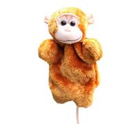 ISAKEN Hand Puppet Squirrel Wolf Owl Turtle Monkey Dragon Lion Elephant Animal Hand Puppets Hand Puppets for Children's Theatre, Storytelling and Role Playing