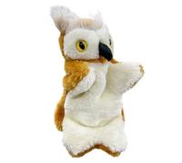 ISAKEN Hand Puppet Squirrel Wolf Owl Turtle Monkey Dragon Lion Elephant Animal Hand Puppets Hand Puppets for Children's Theatre, Storytelling and Role Playing