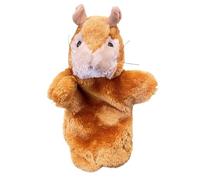 ISAKEN Hand Puppet Squirrel Wolf Owl Turtle Monkey Dragon Lion Elephant Animal Hand Puppets Hand Puppets for Children's Theatre, Storytelling and Role Playing