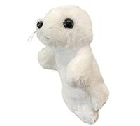 ISAKEN Hand Puppet Squirrel Wolf Owl Turtle Monkey Dragon Lion Elephant Animal Hand Puppets Hand Puppets for Children's Theatre, Storytelling and Role Playing
