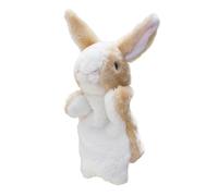 ISAKEN Hand Puppets Soft Hand Puppets Plush Toys Shark Wolf Pig Duck Rabbit Pig Frog Panda for Children's Theatre, Storytelling and Role Play