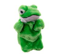 ISAKEN Hand Puppets Soft Hand Puppets Plush Toys Shark Wolf Pig Duck Rabbit Pig Frog Panda for Children's Theatre, Storytelling and Role Play