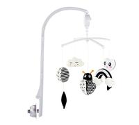 ISAKEN Musical Mobile for Crib, Good Night Music Mobile Hanging Toy for Crib, Electronic Mobile for Baby Bed, Stimulates The Senses, Musical Toy