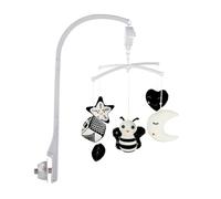 ISAKEN Musical Mobile for Crib, Good Night Music Mobile Hanging Toy for Crib, Electronic Mobile for Baby Bed, Stimulates The Senses, Musical Toy
