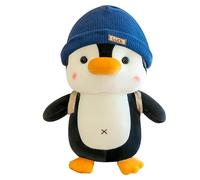 ISAKEN Penguin Plush Doll, Cute Penguin Soft Plush Pillow, Kawaii Penguin Stuffed Animal, Cute Penguin Plush Doll Penguin Plush Animal for Kids
