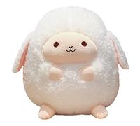 ISAKEN Sheep Stuffed Animal Plush Toy Lamb Toy Soft Stuffed Animal Pillow Sheep Throw Pillow Sheep Soft Toys Sheep Throw Pillow Cushion Plush Toy Kawaii Gifts for Kids Girls Boys Girlfriend