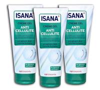 Isana Cream Gel Anti-Cellulite 2 x 200 ml Pack of 3