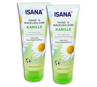 Isana Hand & Nail Balm Mild Chamomile 2 x 100 ml Pack of 2