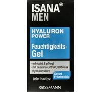 Isana Men Hyaluron Power Hydrating Refreshing Gel Caffeine Hyaluronic Acid 50ml