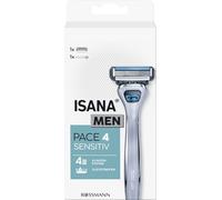 ISANA MEN Razor Pace 4 Sensitive - for a Gentle and Close Shave