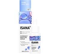 Isana Niacinamide & Glycerin Overnight Moisture Face Serum Vegan 30ml