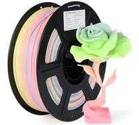 iSANGHU ASA Colorful Filament 1.75 +/- 0.02 mm - UV/Rain/Heat Resistant for 3D Printer, No Warping, No Odor and Smoke Free - Perfect for Functional Mechanical Parts in