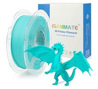 iSANMATE Matte PLA High Speed Filament for 3D Printer, Filament 1.75mm +/- 0.02 mm, 1 KG/Spool (2.2 LBS), Supports Printing Speeds from 30 to 500 mm/s