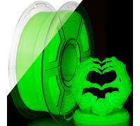 iSANMATE PETG Glow in the Dark Filament 1.75 mm, High-Strength Luminous Filament for 3D Printers, Dimensional Accuracy +/- 0.03 mm, 1 KG/Spool, Glow G