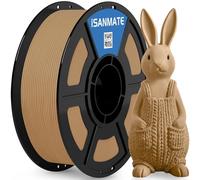 iSANMATE PLA Matte Filament 1.75 mm, High Speed PLA Matt Filament 1 kg (2.2 lbs) for Bambu Lab 3D Printer, AMS, AMS Lite, Dimensional Accuracy +/- 0.02 mm, 30-300 mm/s